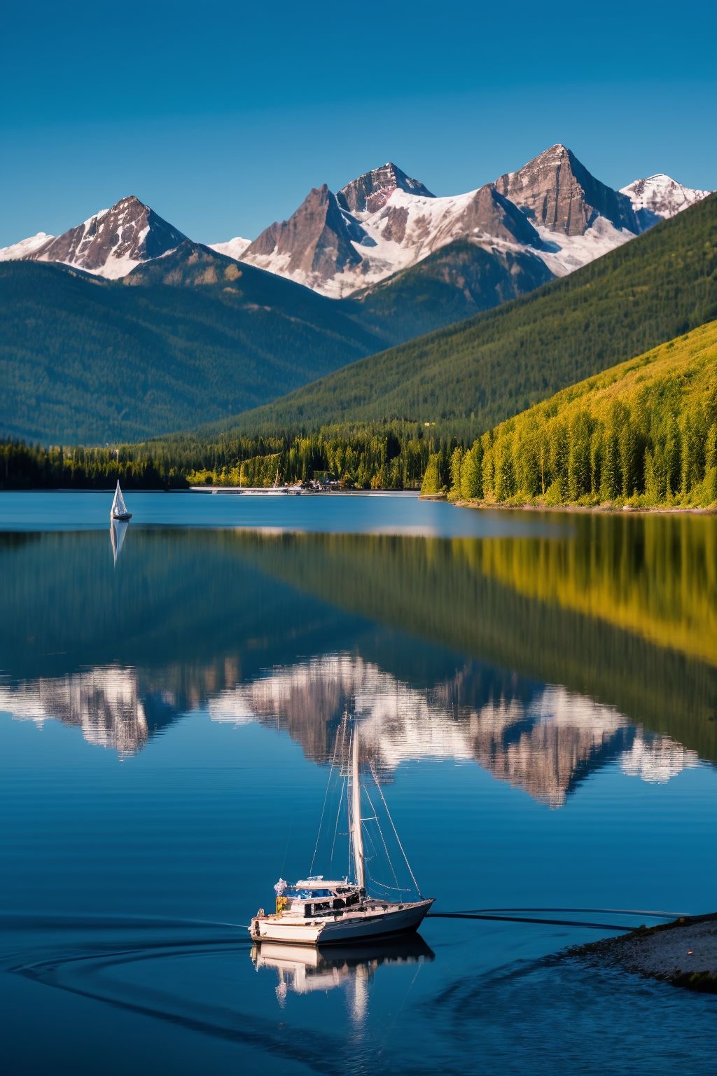 Lake Dillon near Breckenridge, a popular day trip from Fairplay Colorado