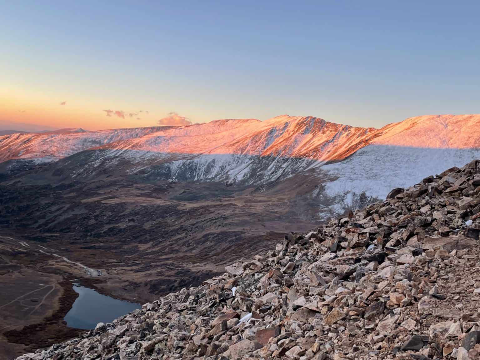 Hiking the Decalibron trail near Fairplay Colorado